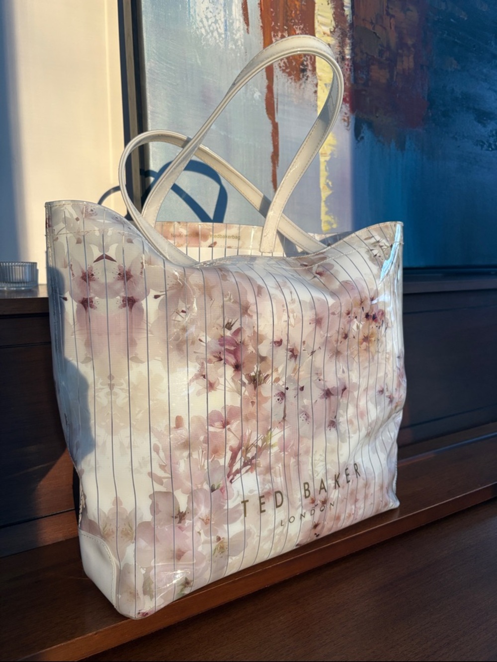 Ted Baker floral tote bag